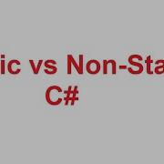Static And Non Static Members In C Static And Non Static Members In CSharp With Examples