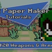 RPG Paper Maker Tutorial 020 Weapons And Armors