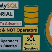 14 AND OR NOT Operators In SQL Logical Operators With SQL Queries WHERE Clause Example