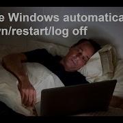 Schedule Windows Automatically Shutdown Restart Log Off 3 Ways No Programs Required