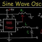 60 Hz Sine Wave Generator Using 555 Timer LC Tank Oscillator