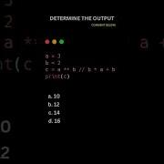 Can You Guess The Output Shorts Python Output Code Beginner