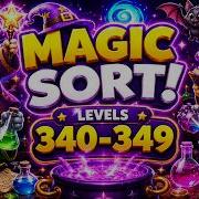 Magic Sort Levels 340 349 Walkthrough