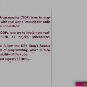 Object Oriented Programming OOP Java Programming