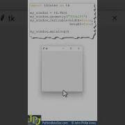 Fixing The Width Of A Tkinter Window