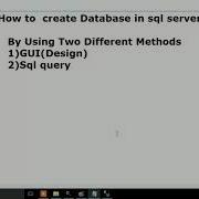 Create Alter Database In SQL Server