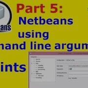 Netbeans Tutorial Part 5 Command Line Arguments Using Netbeans