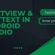 Textview And EditText In Android Studio Kotlin Java In Hindi Urdu