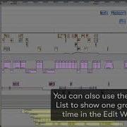 Pro Tools Tech Tip Navigating Using The Tracks List