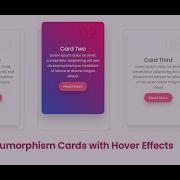 CSS Neumorphism Cards Hover Effects Using HTML And CSS Coder Uncle