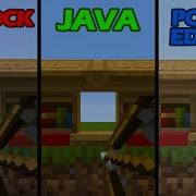 JAVA Vs BEDROCK Vs POCKET EDITION