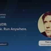 MultiCloudDB напишите один раз запустите где угодно Тео ван Краай Конференция Azure CosmoDB