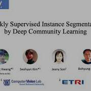WACV 2021 Weakly Supervised Instance Segmentation By Deep Community Learning
