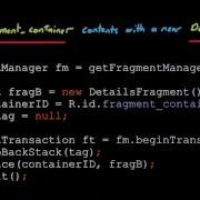 Try The Fragment Manager Developing Android Apps