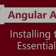 Angular Authentication Tutorial 3 Installing The Essentials