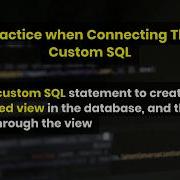 Tableau Daily 16 Best Practice When Connecting Through Custom SQL