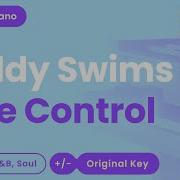 Teddy Swims Lose Control Karaoke Piano