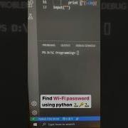 Python Using Wifi Password Hack Python Password Hack Hacker Coding Python Programming
