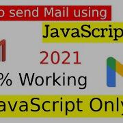 How To Send Mail Using JavaScript Only