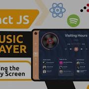 ReactJS Music Player 5 Library Screen CSS Patterns UseNavigate Hook Fade On Hover Effect