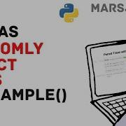 How To Use Pandas To Randomly Select Rows From DataFrame