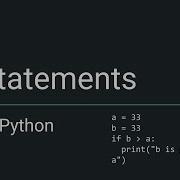 Basic Python 5 If Statements