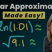 Linear Approximation To Estimate A Number Estimate Sqrt And Ln With Calculus