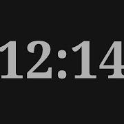 12 Minutes 14 Seconds Countdown Timer