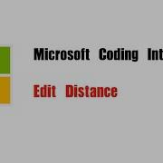 Microsoft Coding Interview Question Leetcode 72 Edit Distance