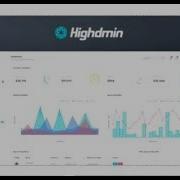 Highdmin Responsive Bootstrap 4 Admin Dashboard Themeforest Templates