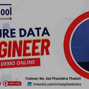 Azure Data Engineer Training Session I Free Demo Online On Sqlschool Azuredataengineer Azure