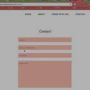 Showit Tutorial How To Build A Custom Contact Form