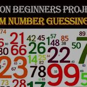 Random Number Guessing Game Python Beginners Project 2020