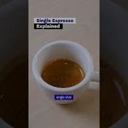 Single Espresso Shot Explained In The Specialty Cafe Barista Recipe Technique