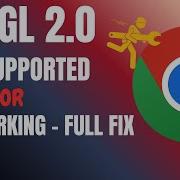 WebGL Not Working In Chrome Or Not Supported PC Full Fix Guide