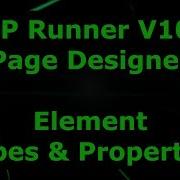 PHP Runner V10 1 Element Types Properties