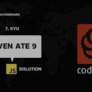 SevenAte9 7 Kyu JavaScript Solution Codewars Series