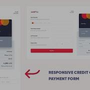 Responsive Credit Card Payment Form Using HTML CSS JavaScript