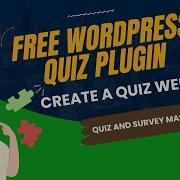 Free WordPress Quiz Plugin Create Quiz Website Quiz And Survey Master Plugin Tutorial