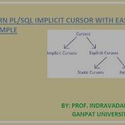 PL SQL IMPLICIT CURSOR