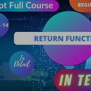 14 Learn Return Functions In JavaScript Functions With Return Values Explained In Telugu