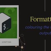How To Add Colors To The Command Line In The Terminal Echo Command Escape Sequences
