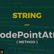 Javascript Basics String CodePointAt Method