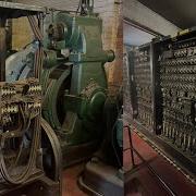 1950s Otis Autotronic Elevator Machine Room