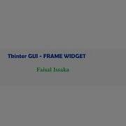 Tkinter GUI Frame Widget