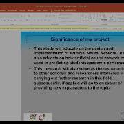 Predicting Students Academic Performance Research Paper