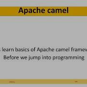 Apache Camel Basics Spring Boot App