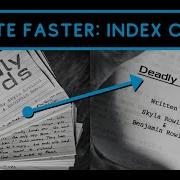 Write A Great Script Quicker Using Index Cards
