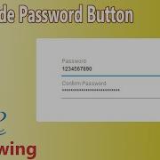 Java Swing Show Hide Password Button