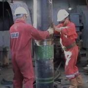 Power Tong Guys Running Casing Tool On The Oil Gas Drilling Rig Part 09